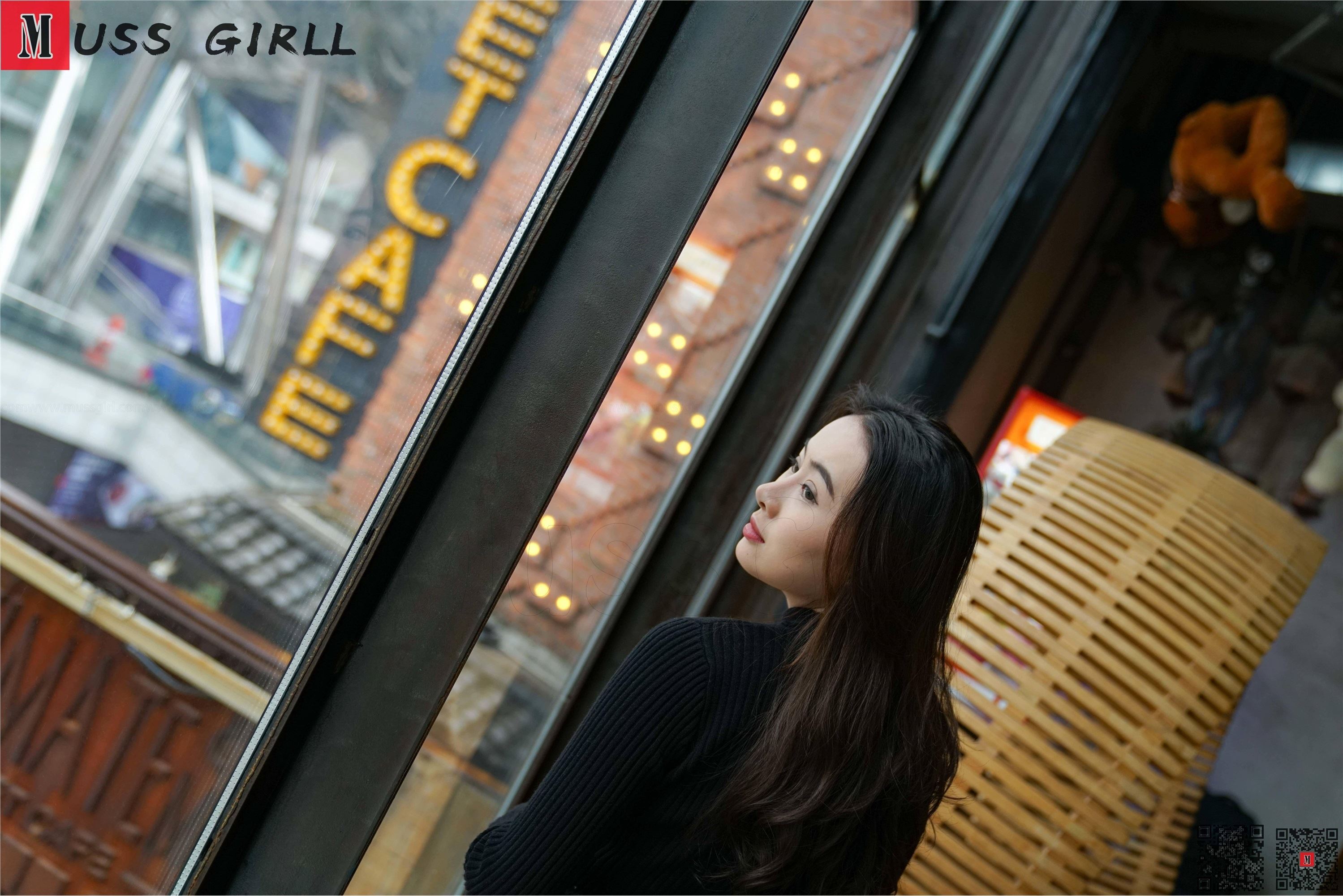 MussGirl慕丝女郎  NO.171 灰丝风衣